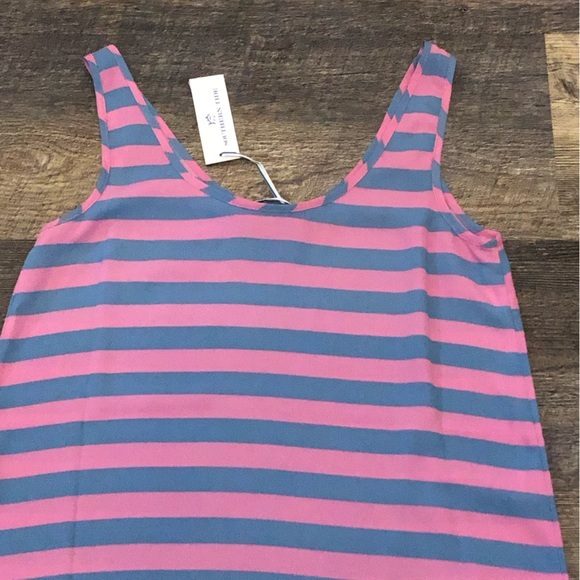 Southern Tide size L bright striped shift dress w front pocket NWT - Picture 7 of 7